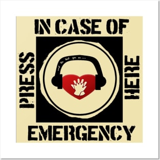 In case of Emergency Posters and Art